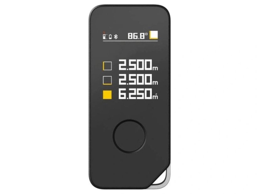 HOTO H-50 Pro 50m Smart Laser Distance and Area Measurer, Rechargeable