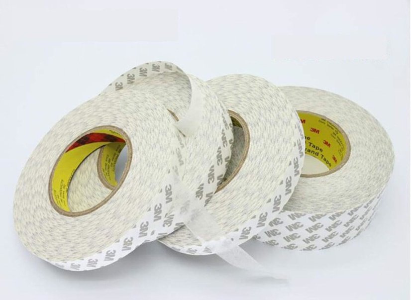 3M 9080A - Transparentní oboustranně lepící páska, 50m - Délka: 50m, Šířka: 5mm