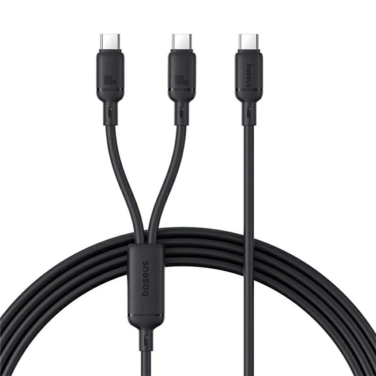 Kabel USB-C (M) - 2x USB-C (M) 1.5 m, rozbočovací