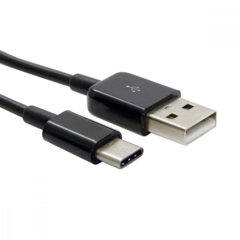 Kabel UC-312 USB 3.1 C/M - USB 2.0 A/M, černý, 1m