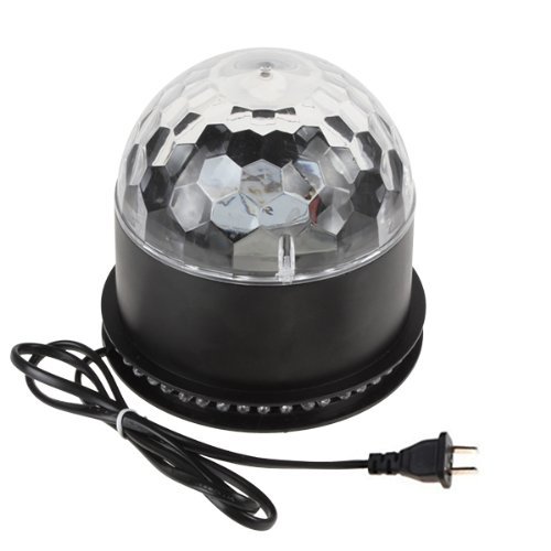 RGB LED Crystal Ball ES-01 - Rotating Disco Light