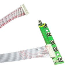 Klávesnice PCB800023-IR s IR pro LCD ovládací panel se 5 tlačítky