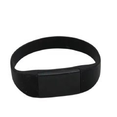 CX02155 T5577 125kHz RFID Silicone Wristband with Rewritable ID