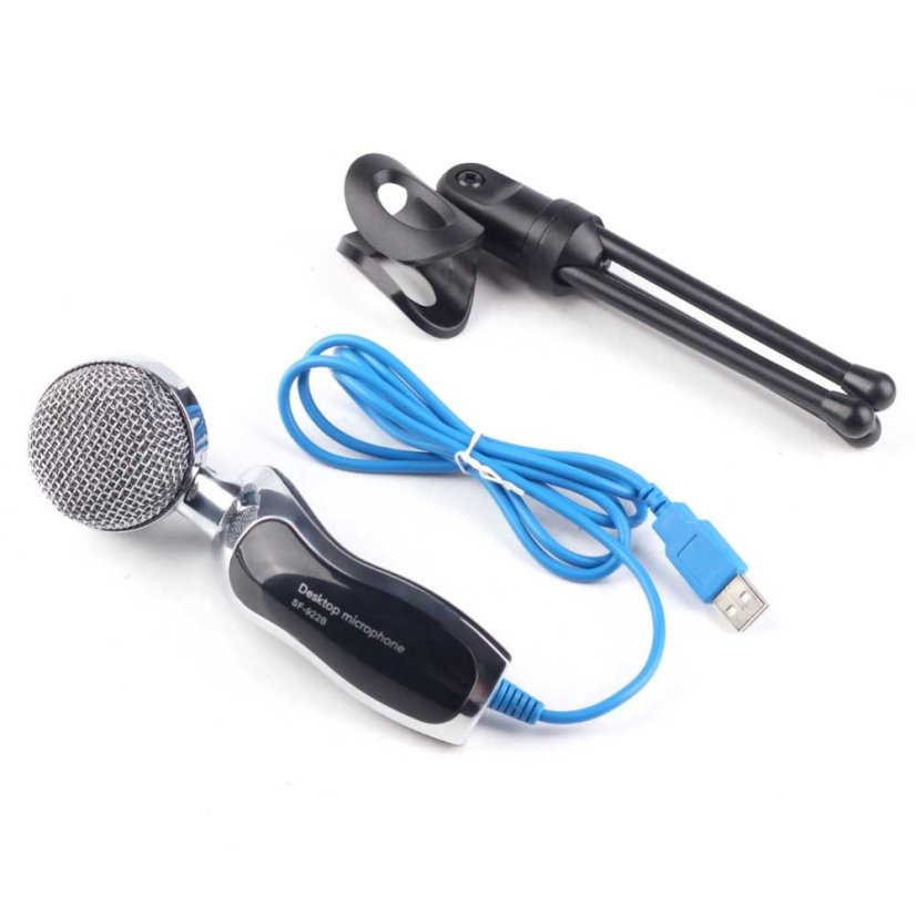 Ruční a stolní kondenzátorový USB mikrofon SF-922B