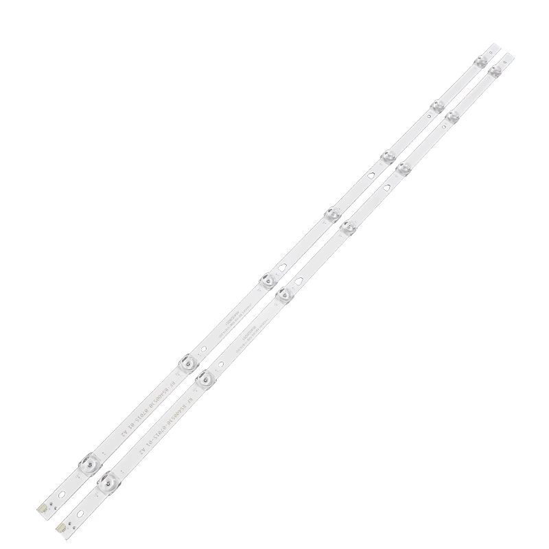 Podsvícená světelná lišta RF-BS400S30-0701S-01 A2, 7 LED, 2ks