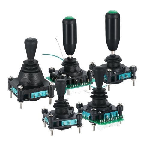 Joystickový spínač 2 osy 5A@250V IP65