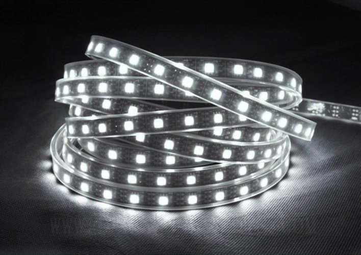 RGB LED páska 2812S WS2812 SMD 5050 - 5m, 60 LED/m, 14.4W/m, IP67