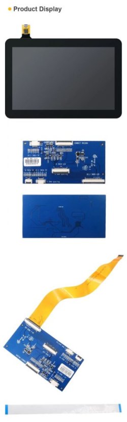 10.1" dotykový displej pro Orange Pi4 /PI4 Lts/PI4B