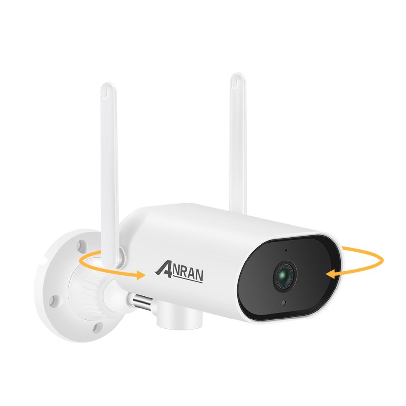 T01-H20W otočná 3MP HD WiFi IP P2P bullet kamera pro venkovní použití