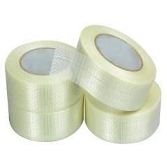 Reinforced Adhesive Tape 25m with Cross-Woven Glass Fibers