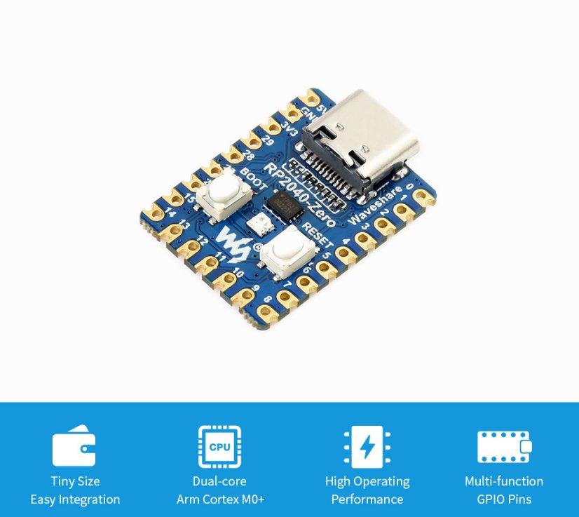 RP2040-Zero - Vysoce Výkonná MCU Deska