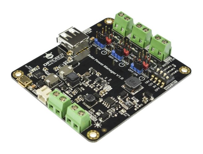 DFR0535 - Solární regulátor nabíjení 9V/12V/18V