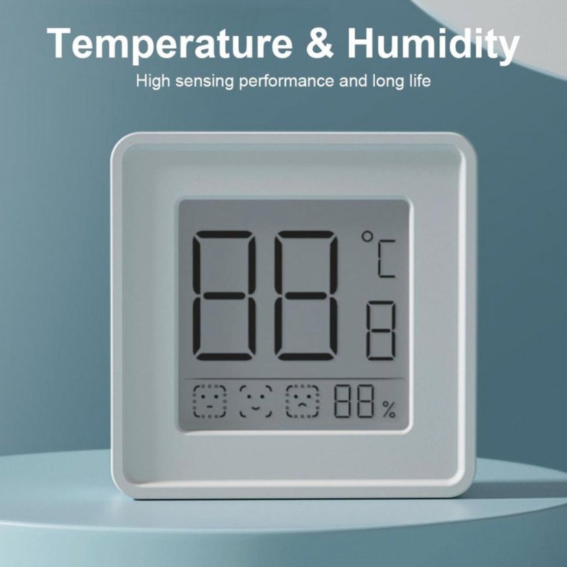 H3501 Domácí Mini Teploměr a Vlhkoměr 2v1 s Velkým Displejem
