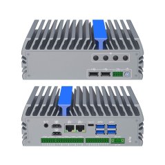 IEXP-322 priemyselné PC, Intel N100, DDR5, 2× 2.5G LAN, 6× COM