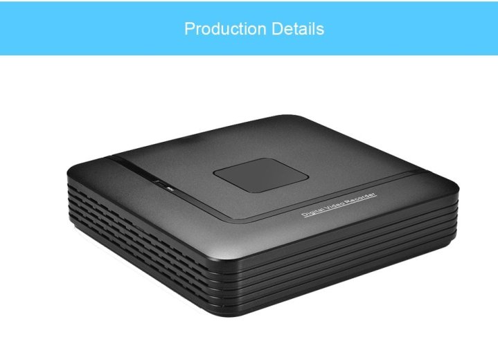 RGB-A1008NHS-C 8CH 1080P AHD-L DVR Rekordér