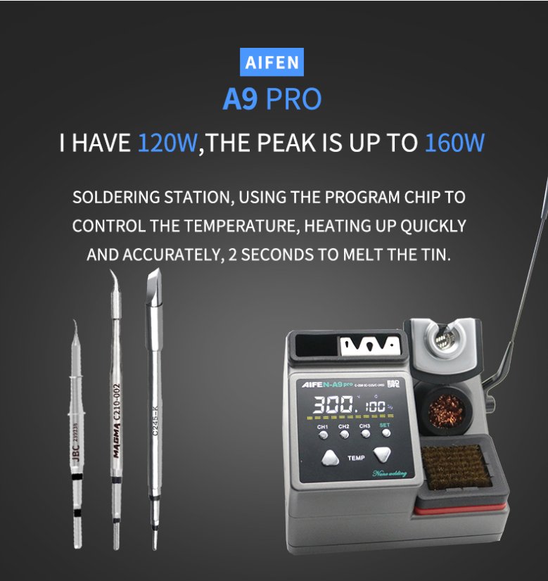 AIFEN A9 Pro Intelligent Soldering Station