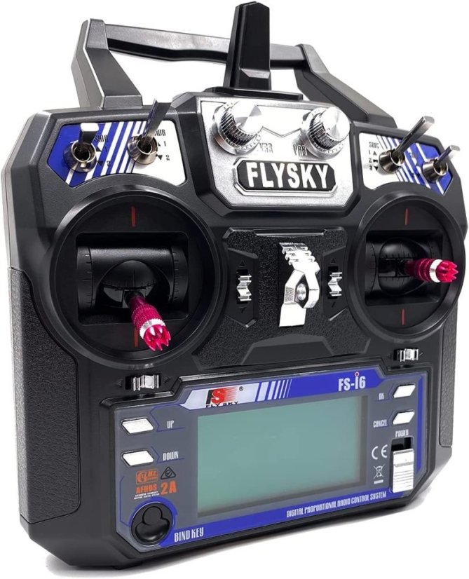 FlySky FS-I6 2.4GHz AFHDS Vysílač s Přijímačem iA6 - 6CH+