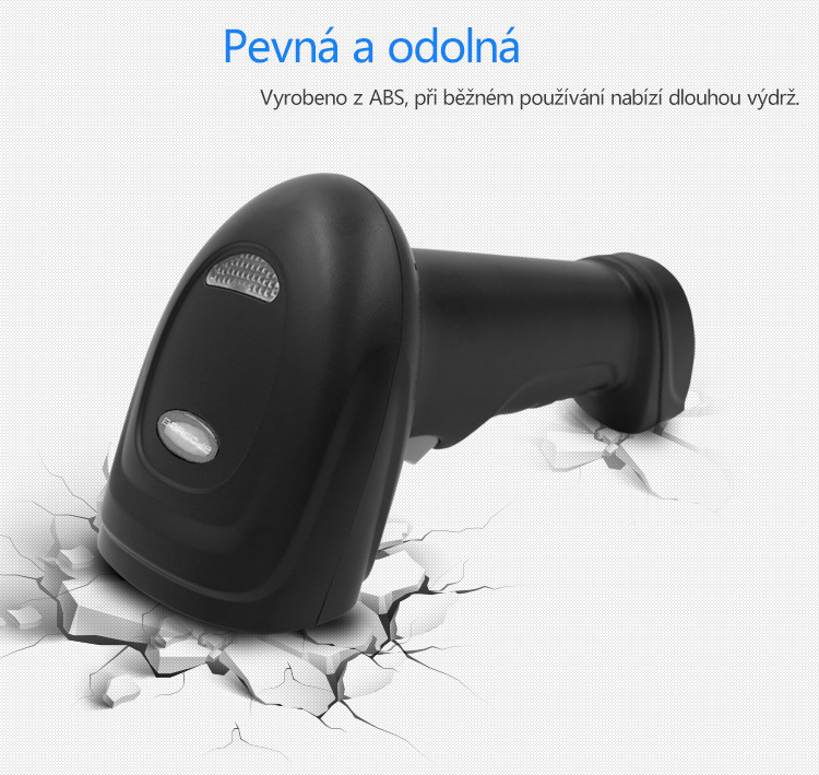 RGB-M1 USB CCD Čtečka Čárových Kódů 1D