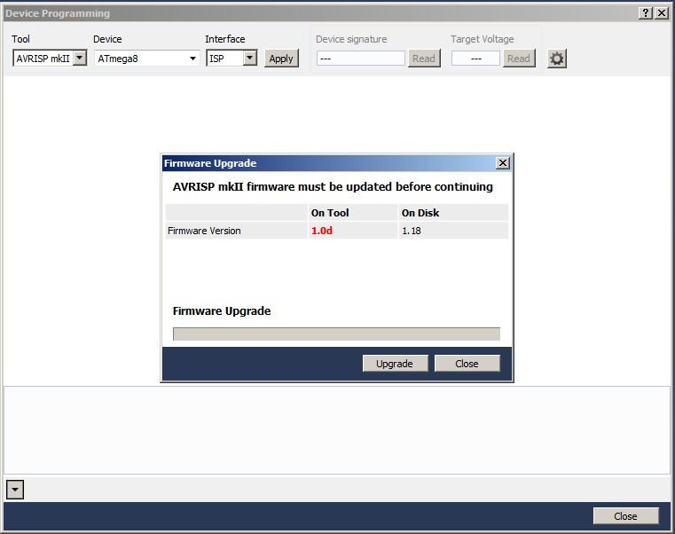 AVR USB programmer AVRISP mkII/AVR ISP mk2