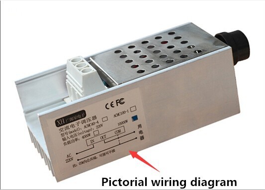 SCR Speed Controller 220V for AC Motors 6kW/10kW