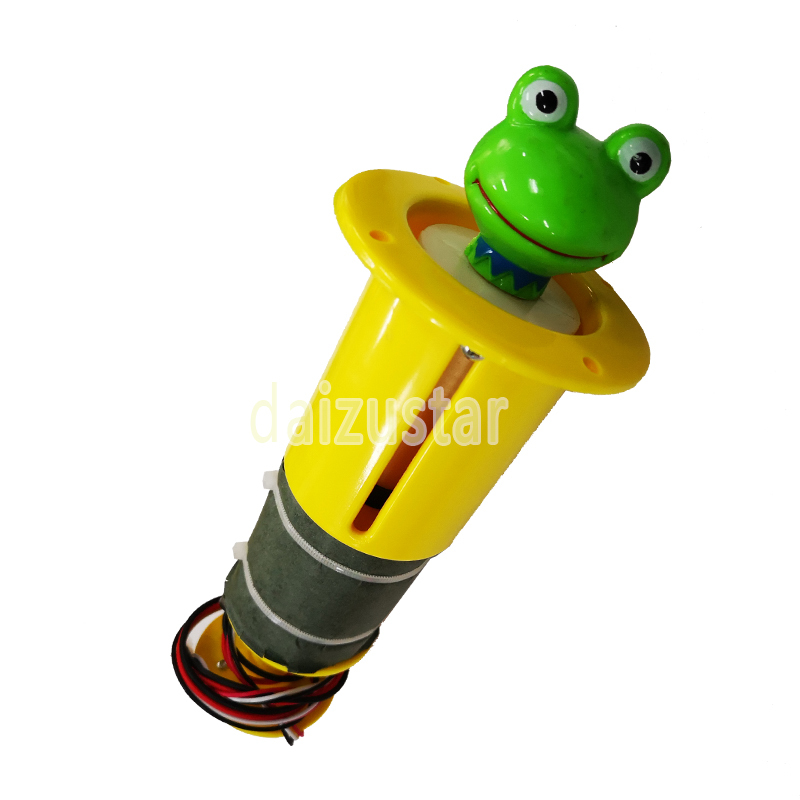 Whack-a-frog set - green-yellow frog