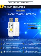 PCsensor PT100USBA USB Thermometer without Sensor