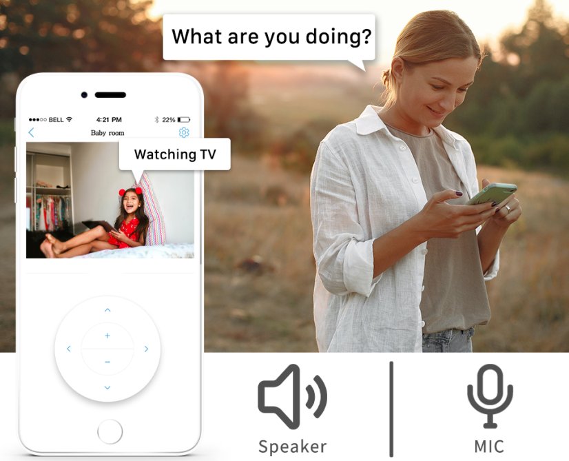 T01-H20W otočná 3MP HD WiFi IP P2P bullet kamera pro venkovní použití