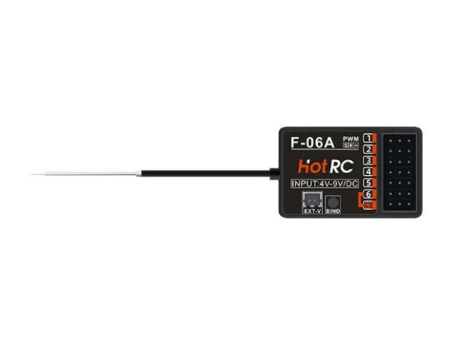 HotRC DS-600 6kanálový vysílač 2,4GHz FHSS