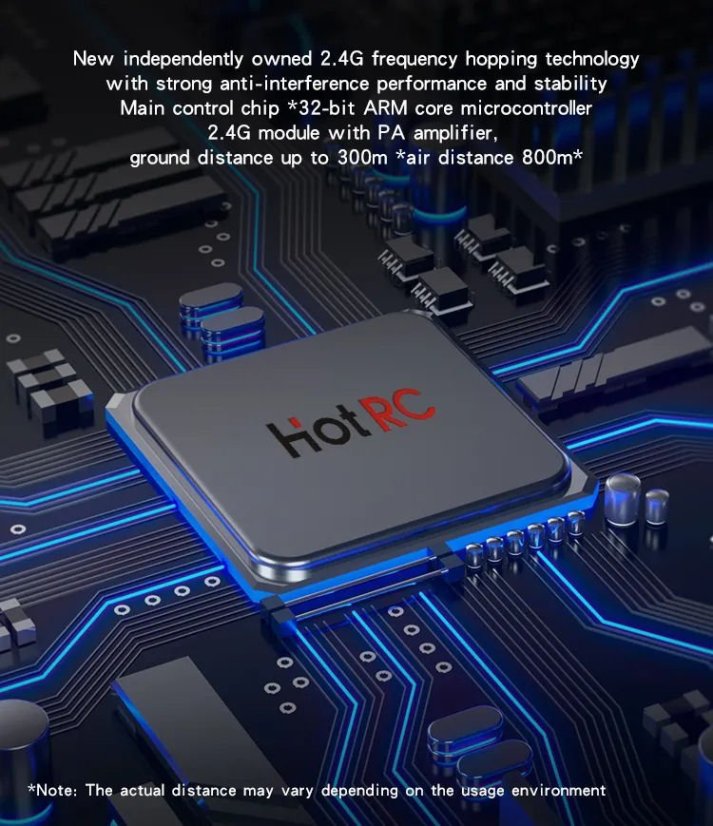 HotRC DS-600 6kanálový vysílač 2,4GHz FHSS - Doplňky: Sada