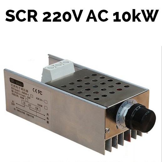 SCR Speed Controller 220V for AC Motors 6kW/10kW
