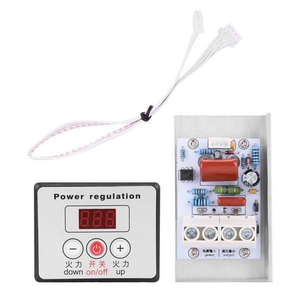 Digitální regulátor otáček pro AC motory 220V 10000W 40A
