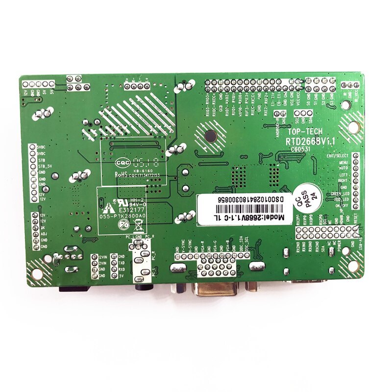 RTD2668 V1.1-C Multi-Purpose LCD Monitor Control Board