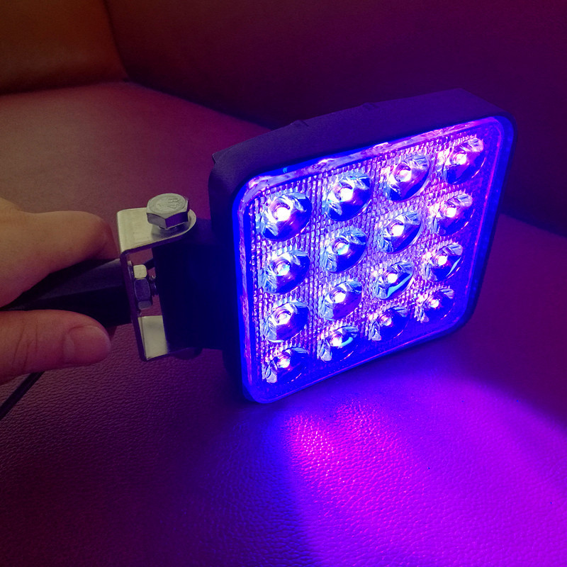 395nm UV LED Hand Lamp UV-16WHH - Performance: 32W