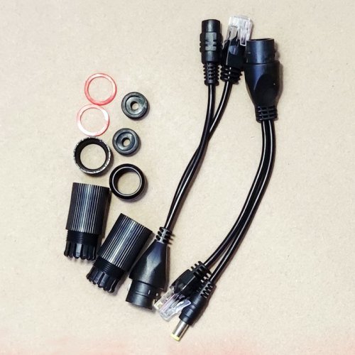 Pasivní Power Over Ethernet - univerzální sada PoE injector/splitter 12V-15V