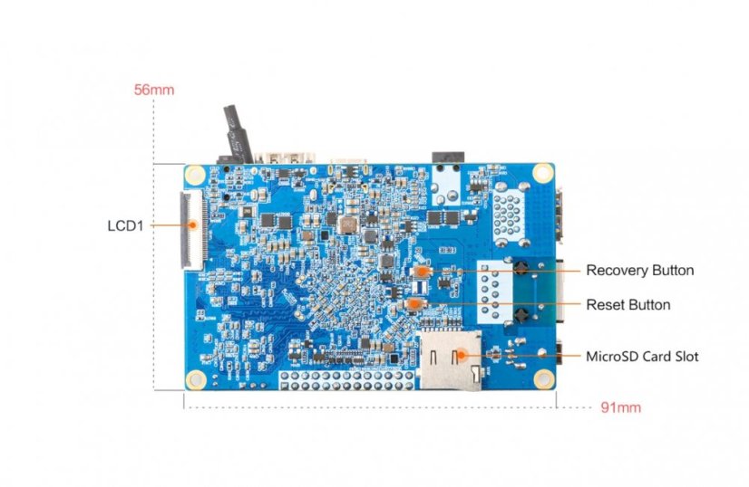 Orange Pi 4 LTS - Open-Source Jednodeskový Počítač