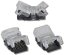 50pcs 4-Pin Connector for 10mm LED RGB Strip 5050