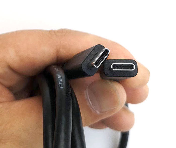 USB-C Kabel 3.1 Gen 2, 5A, 100W, 10Gbit/s, 1.8m