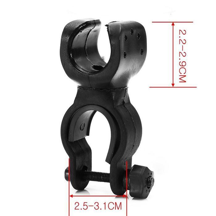 Alonefire LC-1 Bicycle Flashlight Holder 360