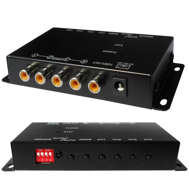 PLVSPLT41 4-kanálový video splitter do auta