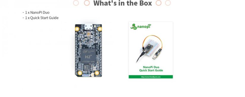 NanoPi Duo - Miniature Development Board with Wi-Fi