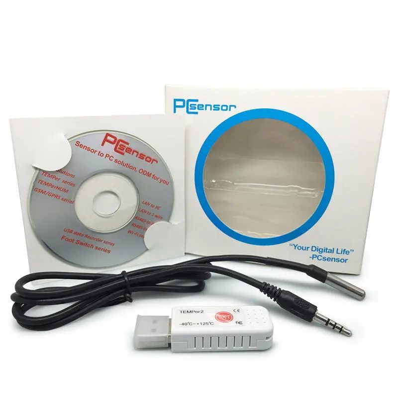 PCsensor TEMPer2 USB Duální Teploměr pro PC