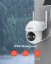 Q3 Max 5MP Wi-Fi Otočná Kamera s Dobíjecí Baterií a Solárním Panelem 3W