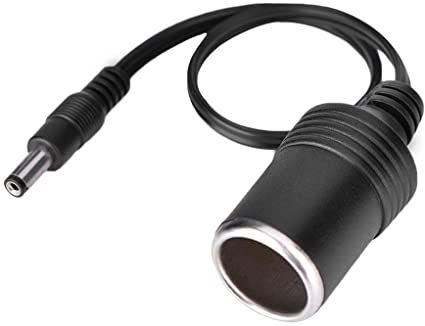 Kabelová redukce zapalovače 12V na 5.5 x 2.1mm jack samec