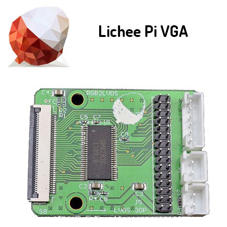 Lichee Pi VGA na LVDS modul