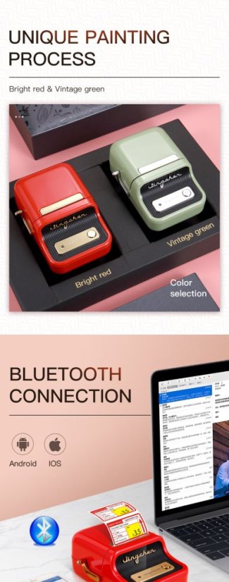 Niimbot B21 - Wireless Label Thermal Printer