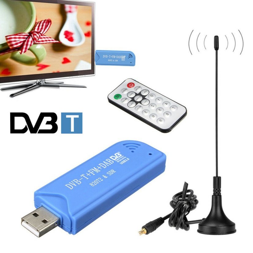 USB DVB-T FM SDR RTL2832U + R820T2