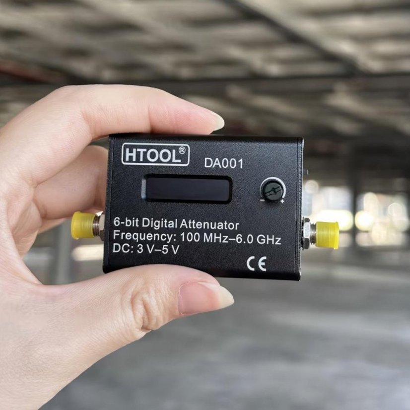 DA001 RF Tlumič 0-31.5dB