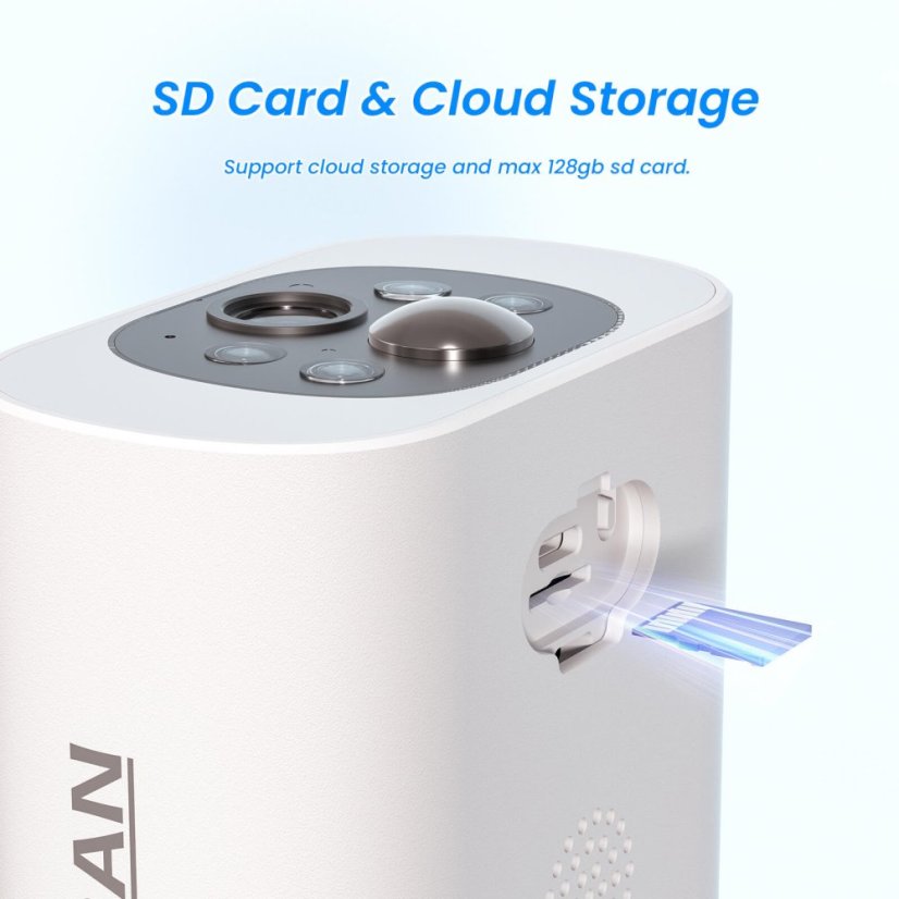 C3 Full HD WiFi Bezdrátová Kamera s Baterií a Solárním Panelem