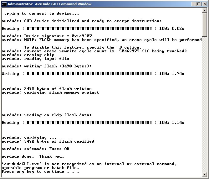 S51-ASP miniProg USBasp ISP programátor pro ATMEL AVR s ATmega8