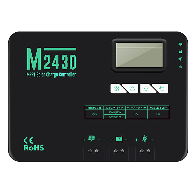MPPT Regulátor Nabíjení 12/24V Auto
